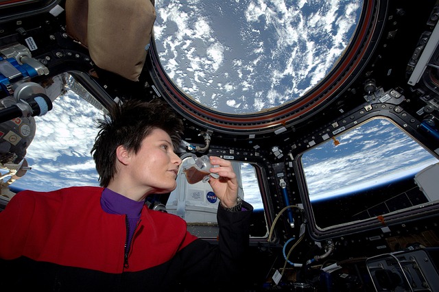 Astronautka na ISS